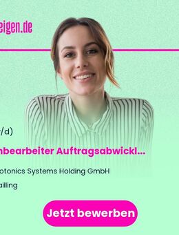 Sachbearbeiter Auftragsabwicklung_gn - Krailling