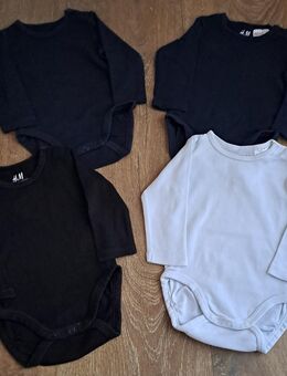4 Langarmbodys Gr.62 für Babys von H&M - Königswinter