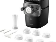 Philips Nudelmaschine Pastamaker HR2665/93 Avance Collection, 200 W, inkl. Wiegefunktion und 8 Formscheiben