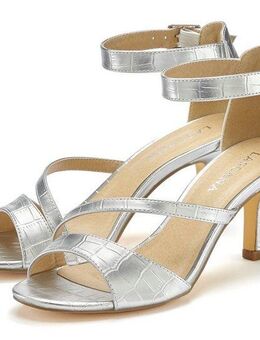 LASCANA Sommerschuh Sandalette High-Heel-Sandalette,Riemchensandalette,Sommerschuh mit Riemchen VEGAN
