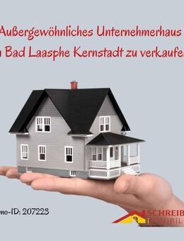 Außergewöhnliches Unternehmerhaus in Bad Laasphe Kernstadt zu verkaufen. - Bad Laasphe