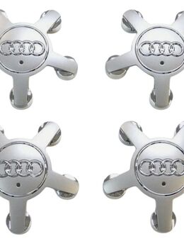 4X AUDI RADKAPPEN NABENDECKEL FELGENDECKEL AUDI GRAU 4F0601165N - Dortmund Wickede