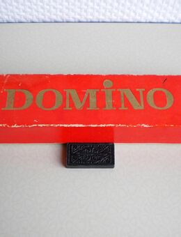 Domino-Spiel in Pappkiste,sehr alt - Linnich