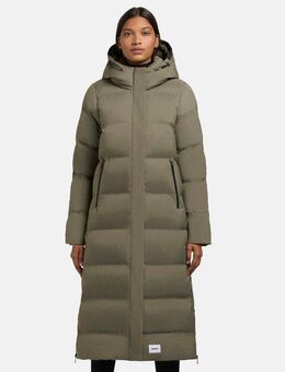 khujo Steppmantel Mayla2-YM Warmer Damen Wintermantel mit großer Kapuze