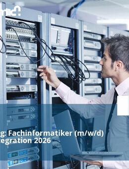 Ausbildung: Fachinformatiker (m/w/d) Systemintegration 2026 - Kiel