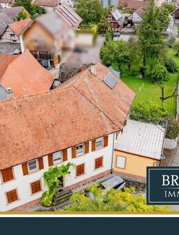 BRUMANI | Zweifamilienhaus mit großzügiger Gewerbeeinheit und zusätzlichem Baugrundstück in Schwanau - Schwanau