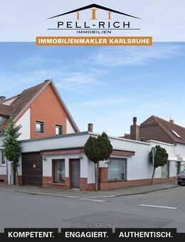 MACH WAS DRAUS: Eckgrundstück mit zwei Wohnimmobilien und einer Gewerbeeinheit in guter Lage - Oberhausen-Rheinhausen