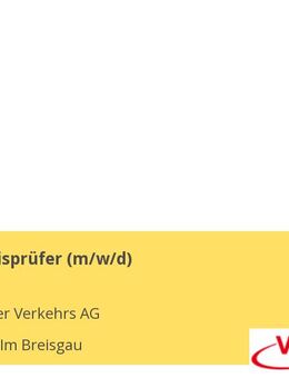 Fahrausweisprüfer (m/w/d) - Freiburg (Breisgau)