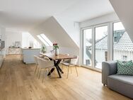 Beletage an der Trabrennbahn: Sagenhaftes Penthouse in bester Nachbarschaft von München-Daglfing - München