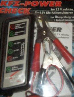 ANSMANN 12 VOLT POWERCHECK NEU - Kassel Nord-Holland