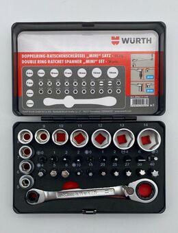 Würth Doppelring ratschen sortiment mini 31 Tlg Bit sortiment Steckschlüssel - Ingolstadt