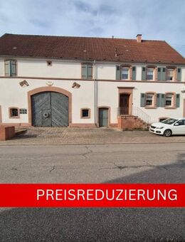 Historisch leben und auf modernes Ambiente nicht verzichten- Einzigartiges Bauernhaus mit Scheune - Rieschweiler-Mühlbach