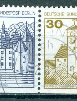 Berlin gestempelt W 68 mit Plattenfehler „S“ und „P“ in „Bundespost“ der Nr. 532 oben verbunden. - Porta Westfalica Zentrum