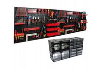 #BESTDEAL# Werkzeugwand 240x80cm komplett Set mit extra Sortierboxen - Wuppertal