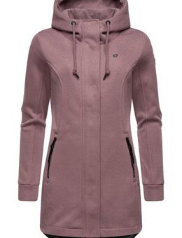 Ragwear Kapuzensweatjacke Letti Bonded Sportliche Kapuzenjacke in Feinstrick-Optik