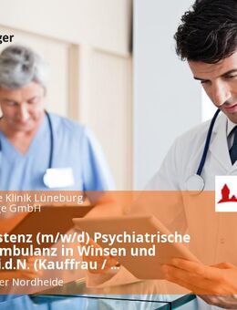 Teamassistenz (m/w/d) Psychiatrische Institutsambulanz in Winsen und Buchholz i.d.N. (Kauffrau / Kaufmann (m/w/d) im Gesundheitswesen, medizinische Fachangestellte (m/w/d)) - Winsen (Luhe)