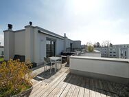 Modernes Wohnen mit sonniger Dachterrasse und Dachgarten - München