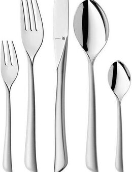 WMF Besteck-Set Virgina (30-tlg), 6 Personen, Cromargan® Edelstahl Rostfrei, ergonomisch, Cromargan protect