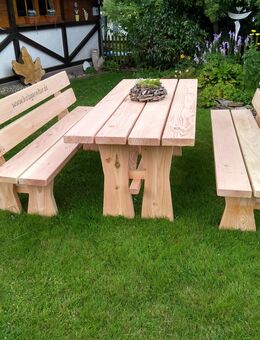 Gartensitzgruppe Garnitur Sitzgruppe NEU Douglasie Lärche 200 cm lang - Wadern