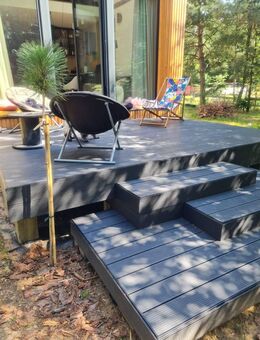 Modernes Tinyhaus mit hochwertiger Ausstattung u. KFW 55 Standard! Grundstück wird sep. verkauft! - Dasing