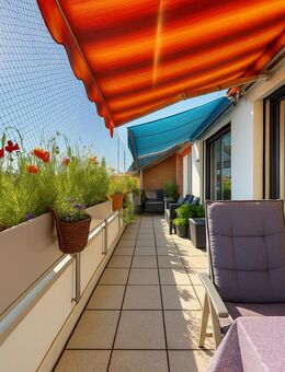 Sonnenverwöhnter Balkon - Wohntraum mit Alpenblick - 3 Zimmer, modern & großzügig - Unterschleißheim