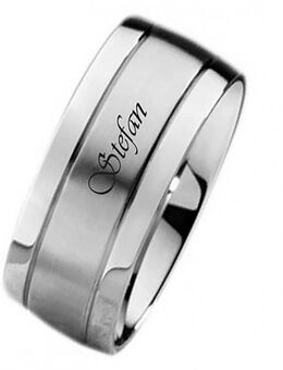 Herrenring Edelstahl HE300 mit gratis Außengravur - Aholming