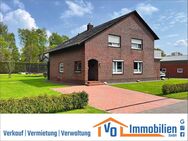 Charmante Erdgeschosswohnung mit Einbauküche & Südterrasse in ruhiger Lage von Strackholt-Großefehn - Großefehn