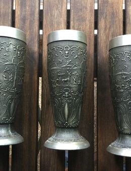 Zinn Reinzinn Becher Sammler Set Vintage 1950er Jahre - Fulda