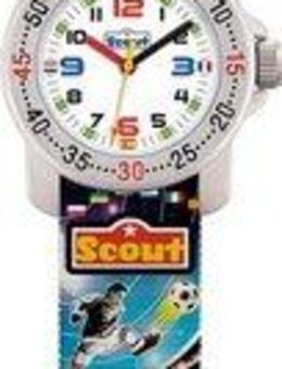 Scout Quarzuhr 280376026, Armbanduhr, Kinderuhr,Lernuhr,Geschenkidee,Schulanfang,Jungen,Fußball