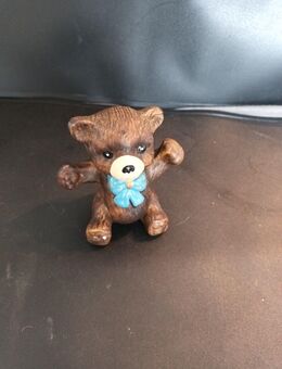 Teddybär Deko Keramik ca. 10cm hoch ca. 7cm breit ca. 7cm lang - Essen