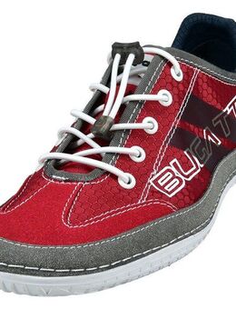 bugatti Slip-On Sneaker, Freizeitschuh, Halbschuh, Slipper mit Kontrastnähten- und besätzen