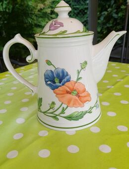 Kaffeekanne Amapola Villeroy & Boch neu und passender Kerzenleuchter - Neckargemünd