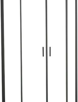 welltime Runddusche New Summer, BxT: 90x90 cm, Einscheibensicherheitsglas, Milchglas