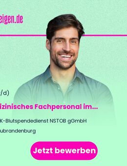 Medizinisches Fachpersonal (m/w/d) im Bereich Blutentnahme (Medizinischer Fachangestellter, Rettungssanitäter, Notfallsanitäter, Gesundheitspfleger/Krankenpfleger, Altenpfleger, Arzthelfer (m/w/d)) - Neubrandenburg