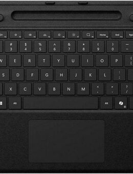 Microsoft Surface Pro Keyboard mit Stiftaufbewahrung Tastatur mit Touchpad