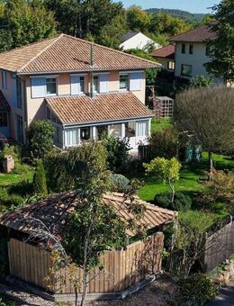 Energieeffizientes Einfamilienhaus im Toskana-Stil - romantisch wohnen in schöner Ortsrandlage - Seßlach