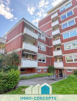 Möblierte 2,5-Zimmer-Wohnung mit Balkon in Toplage von Pinneberg! - Pinneberg