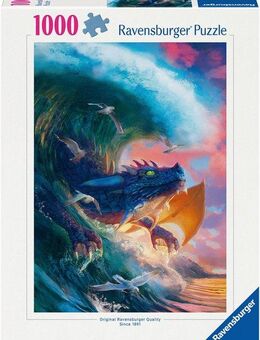 Ravensburger Puzzle Drachenrennen, 1000 Puzzleteile, Made in Germany