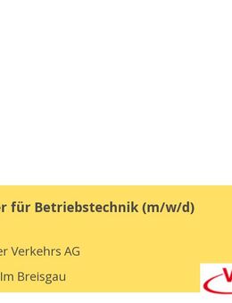 Elektroniker für Betriebstechnik (m/w/d) - Freiburg (Breisgau)