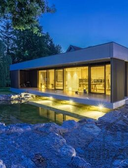 Wann genießen Sie Ihr neues Panorama Haus mit großen Fenstern in in Walsdorf-Erlau - Walsdorf (Bayern)