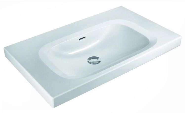 Waschbecken VIGOUR derby 80x48cm weiss - Rehling