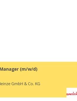 Marketing Manager (m/w/d) - Ainring