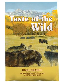 2 + 1 gratis! 3 x 2 kg Taste of the Wild Trockenfutter - High Prairie