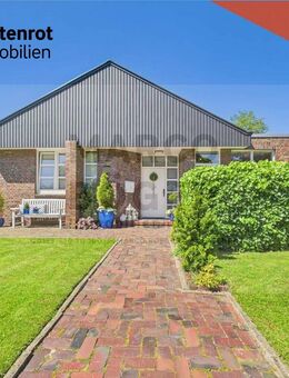 Bungalow mit 7 Zimmern in Nordseenähe: 237 m² Wo-Fl., PV & Wintergarten in Wangerland - Hohenkirchen - Wangerland
