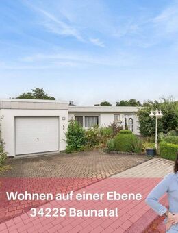 Wohnen auf einer Ebene in gefragter Lage - Baunatal