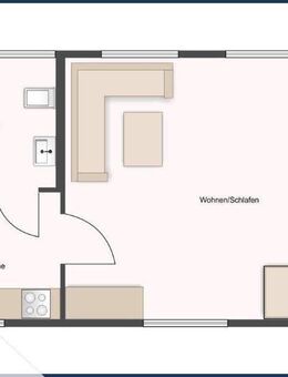 Stylische 1-Zimmer-Wohnung mit Einbauküche, Sanierten Bad in Top-Lage Magdeburg Sudenburg! - Magdeburg