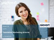 Teamleiter Marketing (d/m/w) - Osnabrück