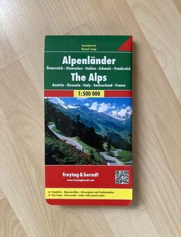 NEU Autokarte Alpenländer v. Freytag & Berndt - Wuppertal