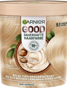 GARNIER Coloration Garnier GOOD Dauerhafte Haarfarbe, mit pflegender Formel