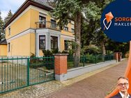 Halbe Villa in der Gartenstadt Möser mit exklusiven Gartenhaus! - Möser